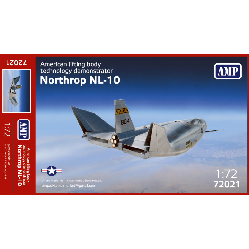 AMP 72021 Northrop HL-10 experimental jet aircraft